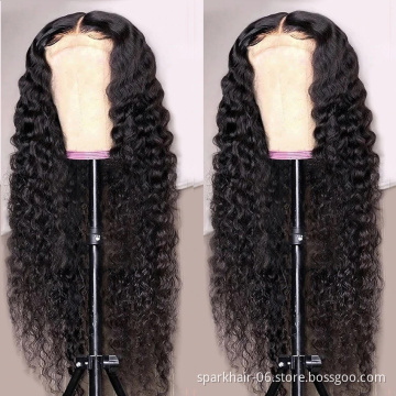 Wholesale Hair Vendors Brazilian Long Wig Human Hair 13X4 Lace Front & 360 Frontal Wigs In Stock Silky Straight Long Wigs